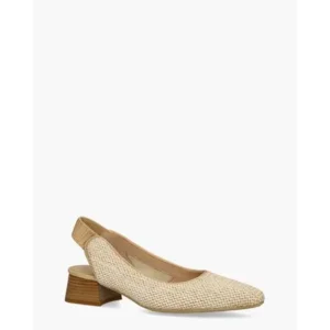 Hispanitas Santorini Beige Dames Slingbackpumps