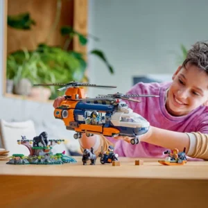 LEGO City - Jungleonderzoekers: helikopter bij de basis - 60437