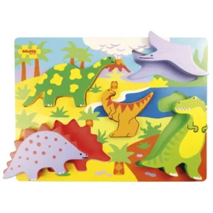 Puzzel - Dinosaurussen - 5st.