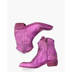 Zoe Italy Tex Roze Dames Enkelboots