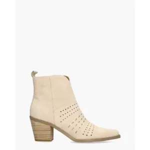 Di Lauro Wilanda Beige Dames Enkelboots