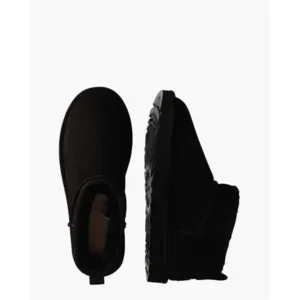 UGG Classic Ultra Mini Boot Black Dames Enkelboots