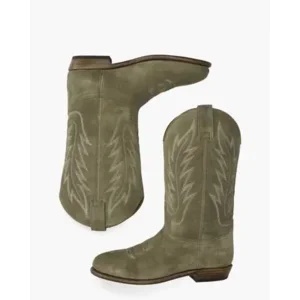 Sendra 13843 Groen Damesboots