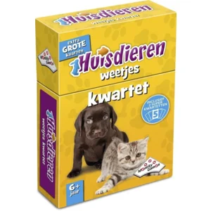 Spel - Kwartet - Huisdierenweetjes - 6+