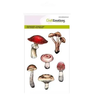 Clear stamp craftEmotions paddenstoelen