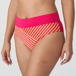 Prima Donna Swim La Concha beugelbikini in rozerood en oranje