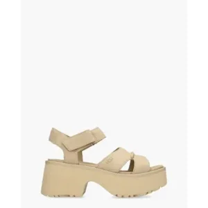 UGG New Heights Ankle Strap Mustard Damessandalen