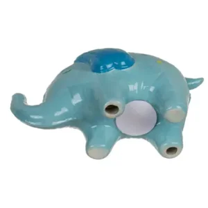 Spaarpot - Olifant - Blauw - 21,5x10,5x14cm