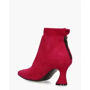 Cypres 9928 Rood Dames Enkelboots