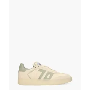 Back 70 Boston Denver 06 Off-White/Lichtgroen Herensneakers