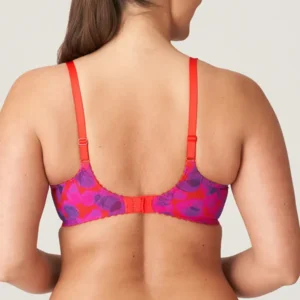 Prima Donna Twist Lenox Hill voorgevormde bh in rood en blauw