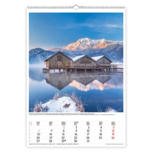 Kalender - 2025 - Alpen - 30x42cm