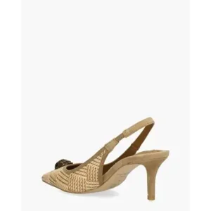 Kurt Geiger Belgravia Sling Back Beige Dames Slingbackpumps