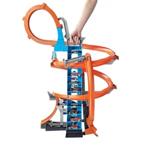 Hot Wheels - Sky Crash tower racebaan - 76cm hoog !