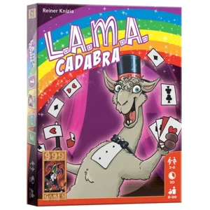 Spel - Kaartspel - Lama Cadabra - 8+