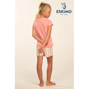 Eskimo Meisjes Pyjama: Soetkin 2 - 16, korte mouw / short ( ESK.1748 / ESK.1749 )