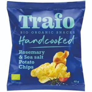 Organic Chips handcooked rozemarijn & himalayazout - 10 x 125 gr