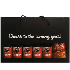 Jupiler Bierpakket : Cheers to the coming year! (5 flesjes) - Geschenkdoos