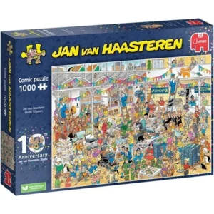 Puzzel - Jan van Haasteren - Jubileum 10 jaar - 1000st.