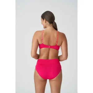 Prima Donna Swim La Concha beugelbikini in rozerood en oranje