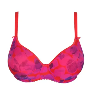 Prima Donna Twist Lenox Hill voorgevormde bh in rood en blauw