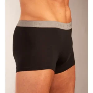 Schiesser 95/5 Shorts 2Pack - 155587 – Black