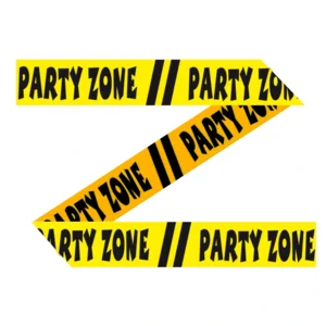 Markeerlint - Afzetlint - Party Zone - 15m