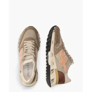 Premiata Mick Taupe Herensneakers