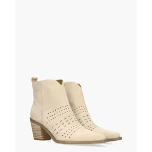 Di Lauro Wilanda Beige Dames Enkelboots