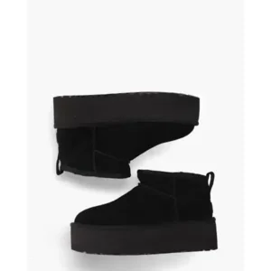 Ugg Classic Ultra Mini Platform Zwart Dames Enkelboots