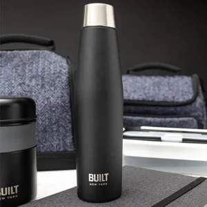 Built Perfect Seal 540ml Black Hydration Bottle - Drinkfles