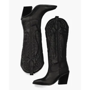 Bronx New-Kole Zwart Damesboots