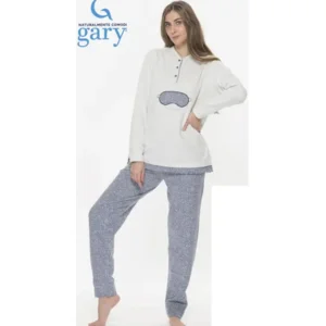 Gary Dames Pyjama: Punto Milano, zeer warm en zacht ( GARY.63 )