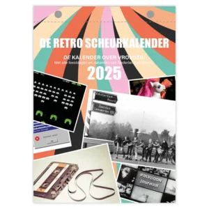 Scheurkalender - 2025 - Retro - 13x18cm