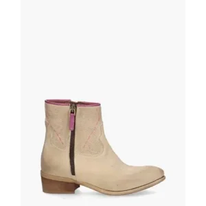 Zoe Italy Cefalu 03 Beige Dames Enkelboots