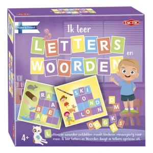 Tactic Ik Leer Letters en Woorden +4