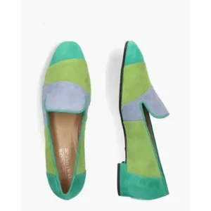 Marcos Groen/Blauw Damesloafers