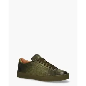 Santoni 21066 Groen Herensneakers