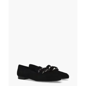 Di Lauro Sindy Zwart Damesloafers