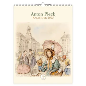 Kalender - 2025 - Groot - Anton Pieck - Stadstafereel - 33x44cm