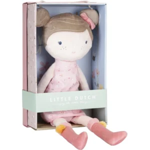 Pop - Knuffelpop - Rosa - Roze - 50cm - Little Dutch