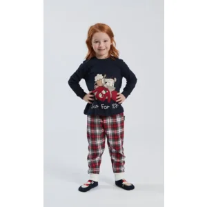 Happy people  Meisjes Pyjama: Blauw, Interlock ( HAP.134 )