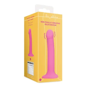 Loveline Vibrerende Dildo Powerful Pink 18 cm