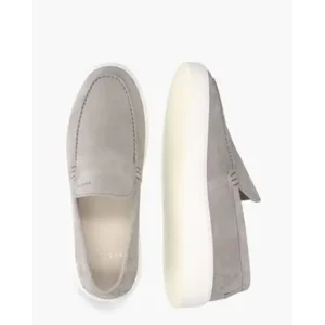 Nubikk Jiro Mio Lichtgrijs Herenloafers