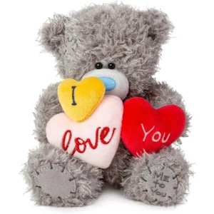 Knuffel - Beer - I love you - 16cm