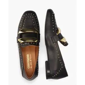 Oxener By Loes & Karin Zwart/Goud Damesloafers