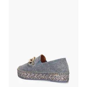 Viguera 2041 Jeansblauw Damesloafers