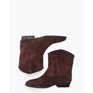 Julie Dee GD798 Bordeaux Dames Enkelboots