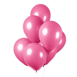 Ballonnen - Fel roze - 10st.