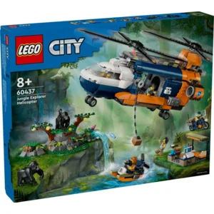 LEGO City - Jungleonderzoekers: helikopter bij de basis - 60437